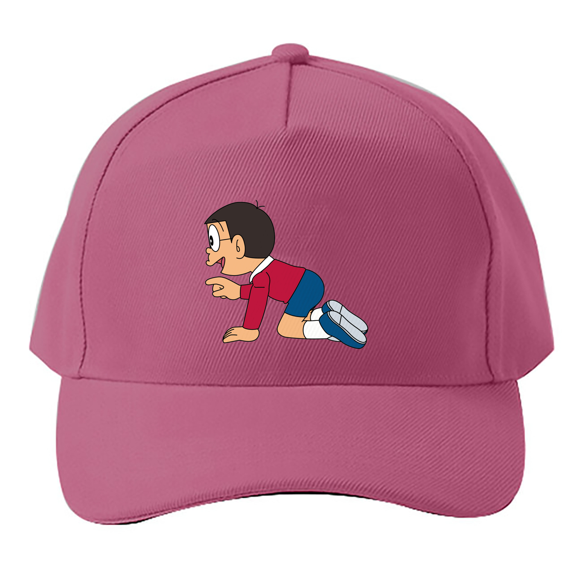 （画像用） ドラえもん 野比 のび太 Doraemon Nobita Nobi ベースボールキャップ 綿100％ 男女兼用 帽子 スポーツ